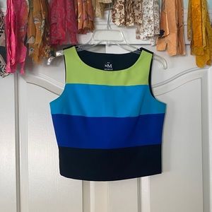 Vintage 90’s Colorblock Blouse